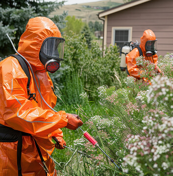 Cleaning team